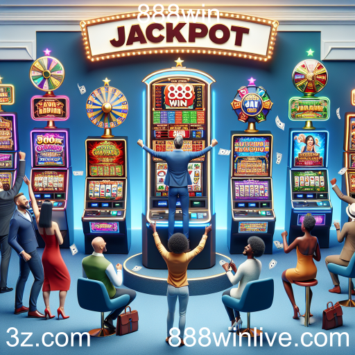 Descubra a emoção dos jogos de jackpots no 888win